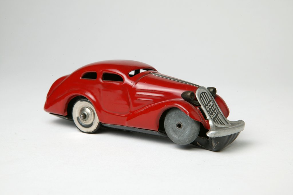 Detail of Clockwork toy car by Schuco