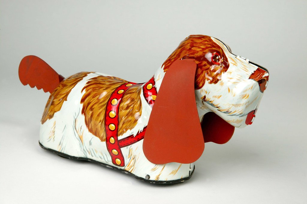Detail of Toy dog by Louis Marx & Co Ltd