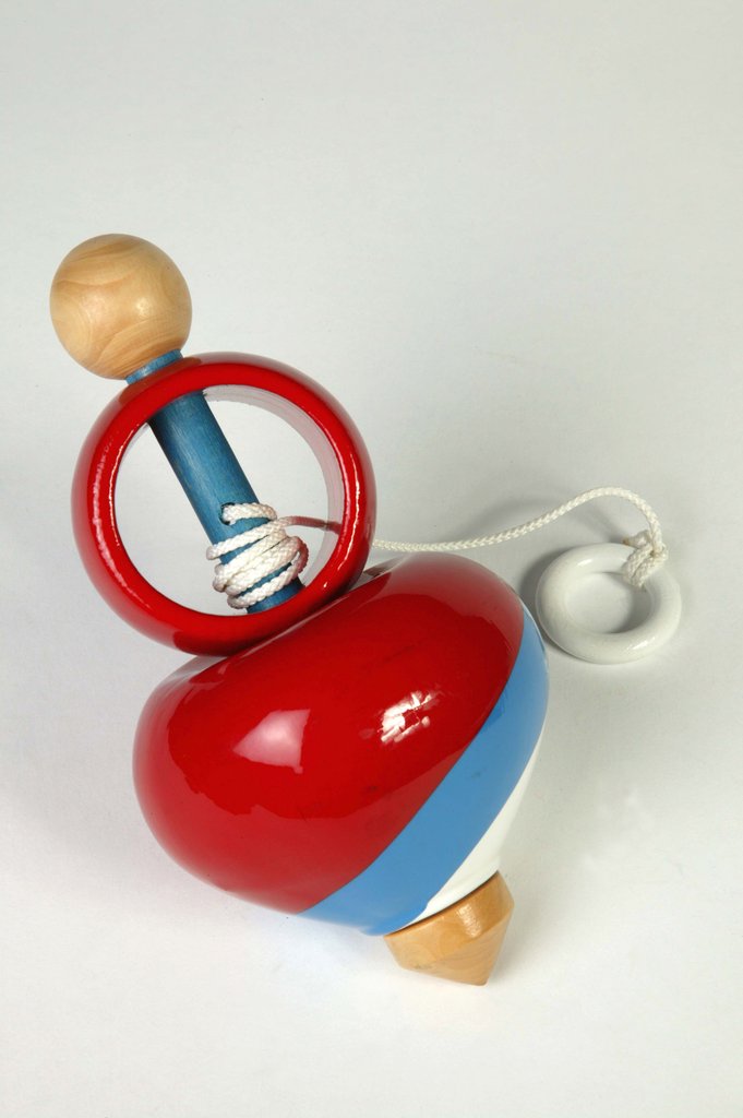 Detail of Spinning top by L'Arbre a Jouer