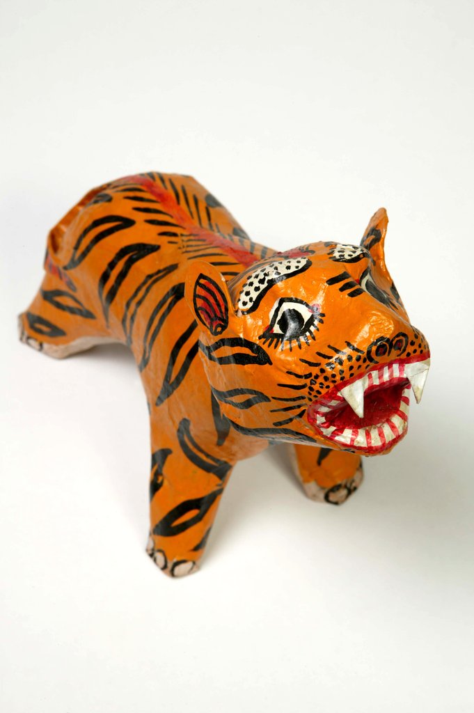 Detail of Toy tiger by Unknown