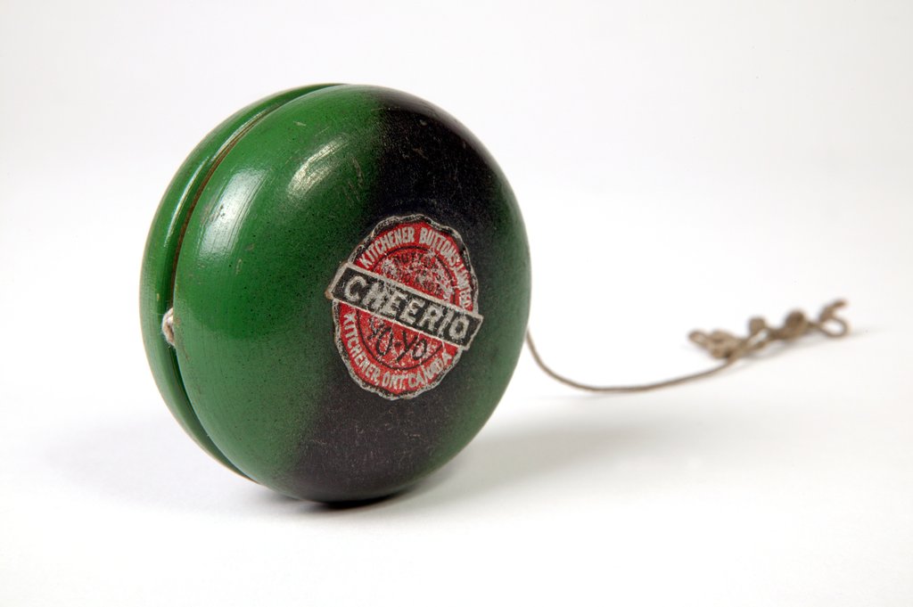 Detail of Yo-yo by Kitchener Buttons Ltd