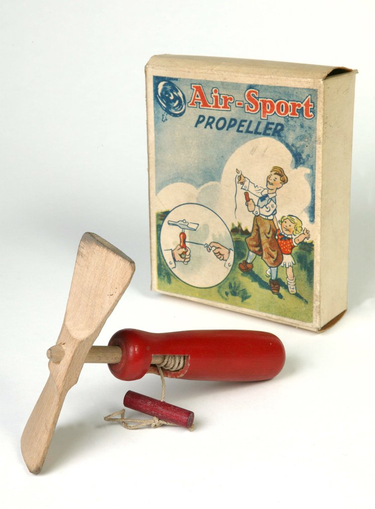 Detail of Toy propeller by Unknown