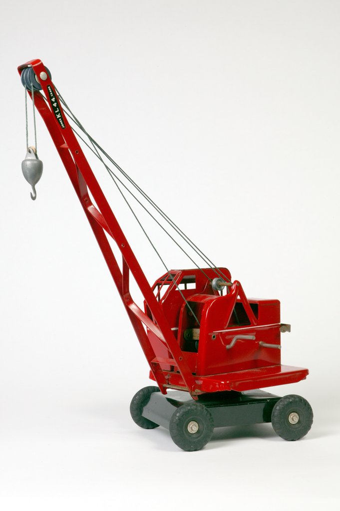 Detail of Model crane by Lines Bros. Ltd