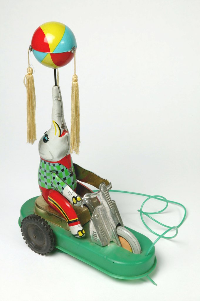 Detail of Mechanical elephant by Unknown