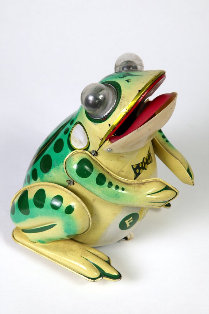 Detail of Mechanical frog by Unknown
