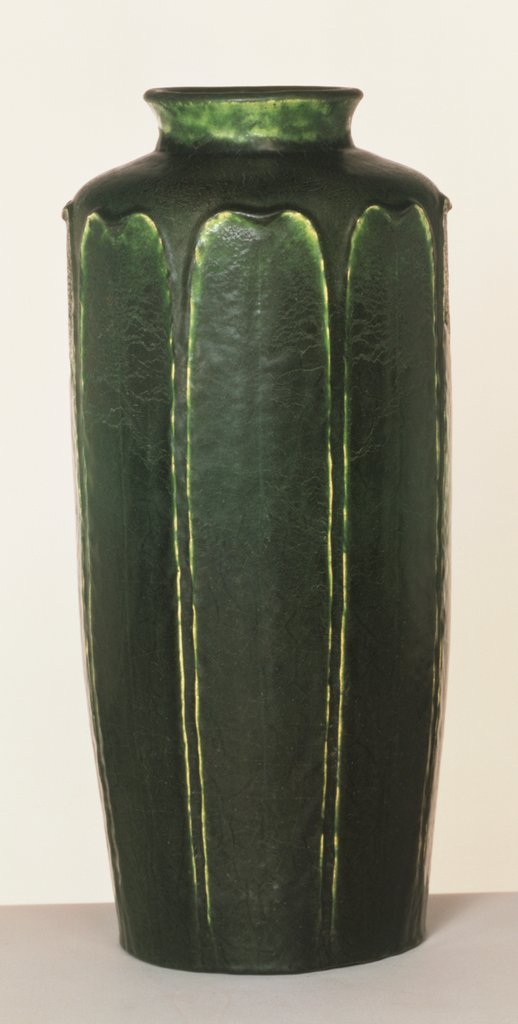 Detail of Vase by William H. Grueby