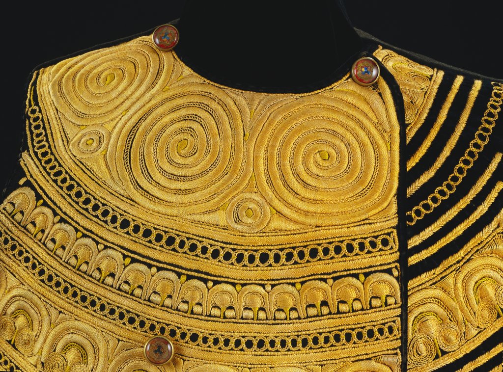 Detail of Waistcoat. France, late 19th century by Unknown