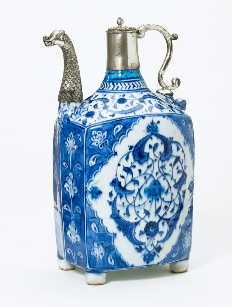 Detail of Rectangular ewer with a dragon's-head spout by Unknown