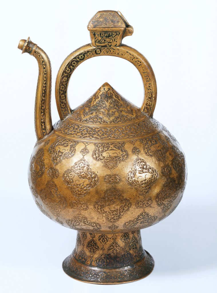 Detail of Ewer. Iran, early 17th century by Unknown