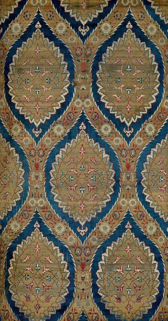 Detail of Dress fabric by Unknown