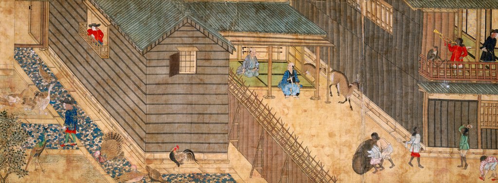 Detail of Dutch Settlement at Deshima by Unknown