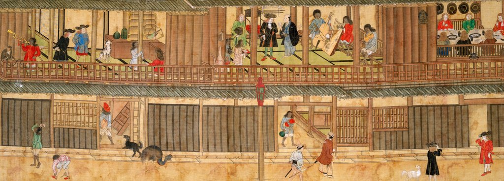 Detail of Dutch Settlement at Deshima by Unknown