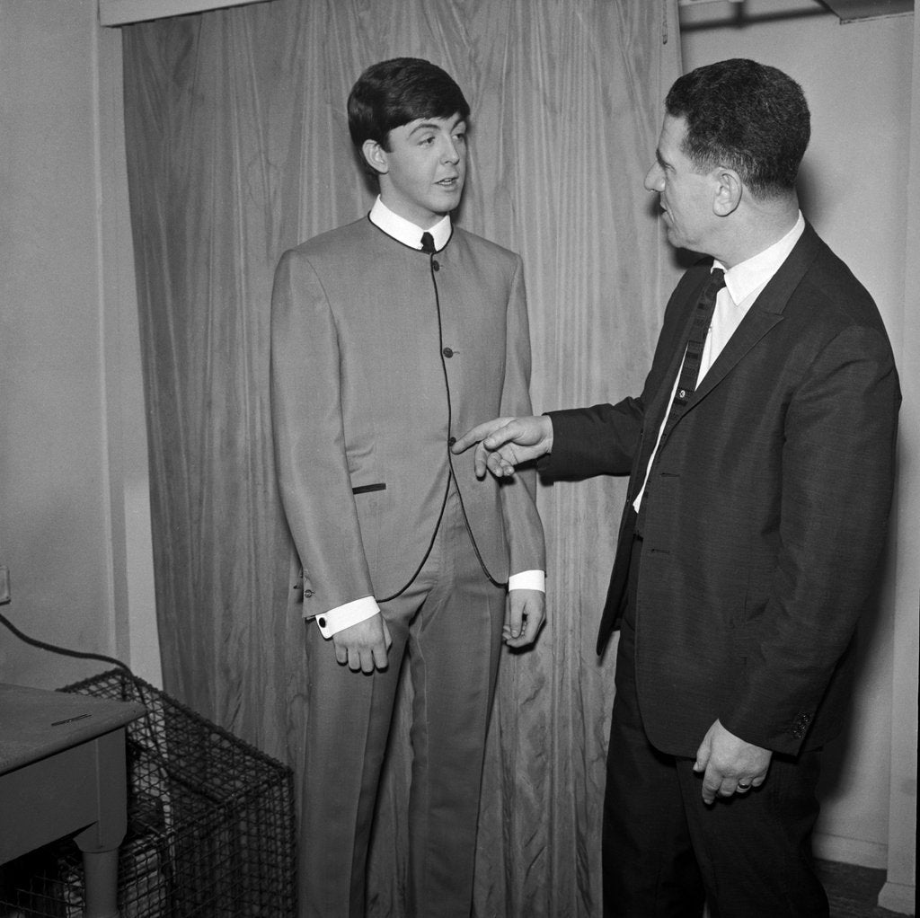 Detail of Paul McCartney of the Beatles by Harry Hammond