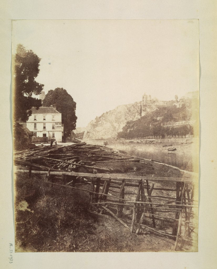 Detail of The New Inn by Calvert Richard Jones