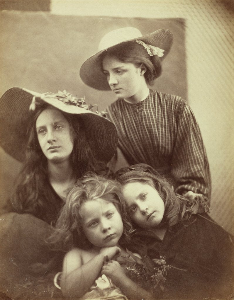 Detail of Summer Day by Julia Margaret Cameron