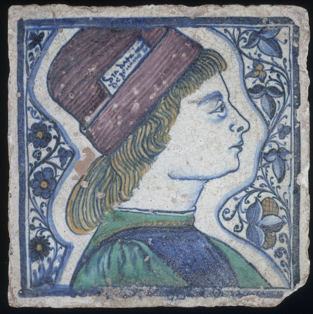 Detail of Tile by Unknown