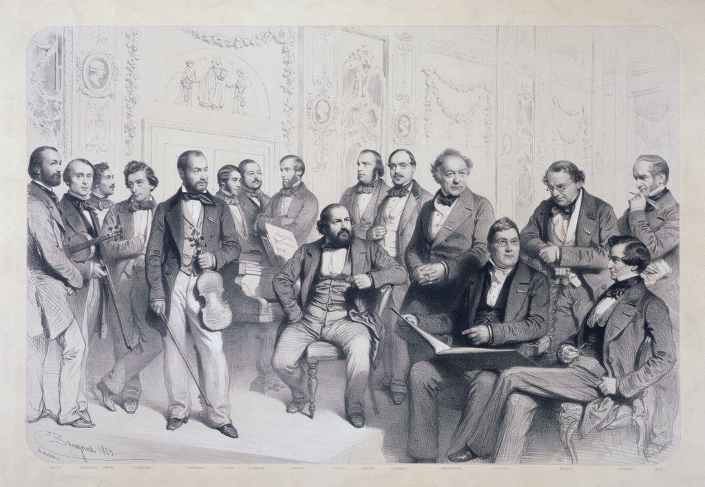 Detail of L'Analys: Souvenir de L'union Musicale 9me Saison by Unknown