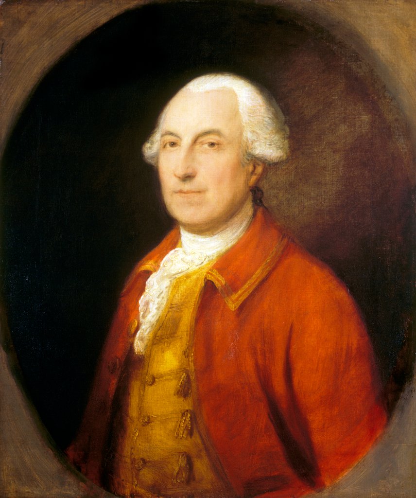Detail of Portrait of John Purling by Thomas Gainsborough
