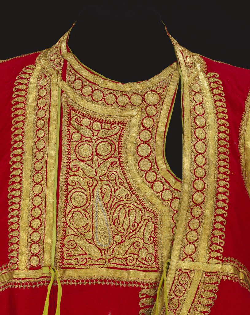 Detail of Boy's Robe. Lahore, India, mid-19th century by Unknown