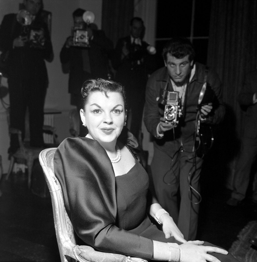 Detail of Judy Garland by Harry Hammond