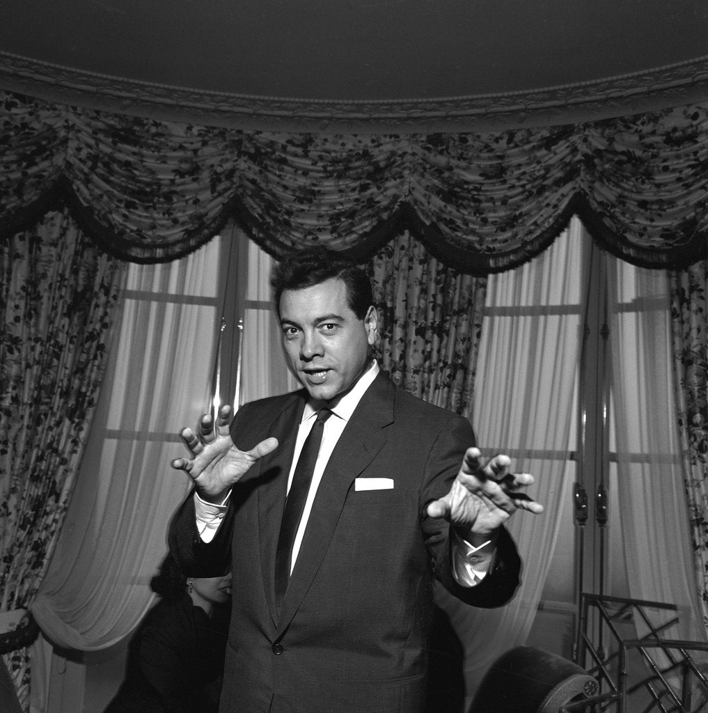 Detail of Mario Lanza at the Dorchester Hotel by Harry Hammond