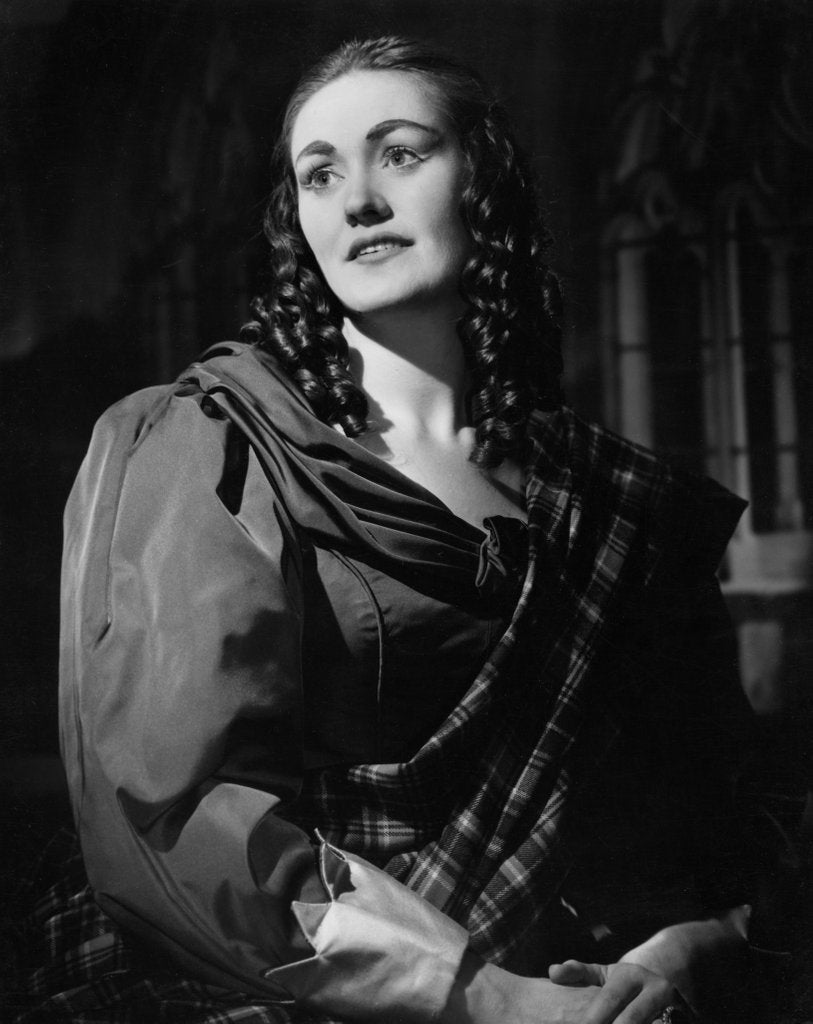 Detail of Joan Sutherland in Lucia di Lammermoor by Unknown