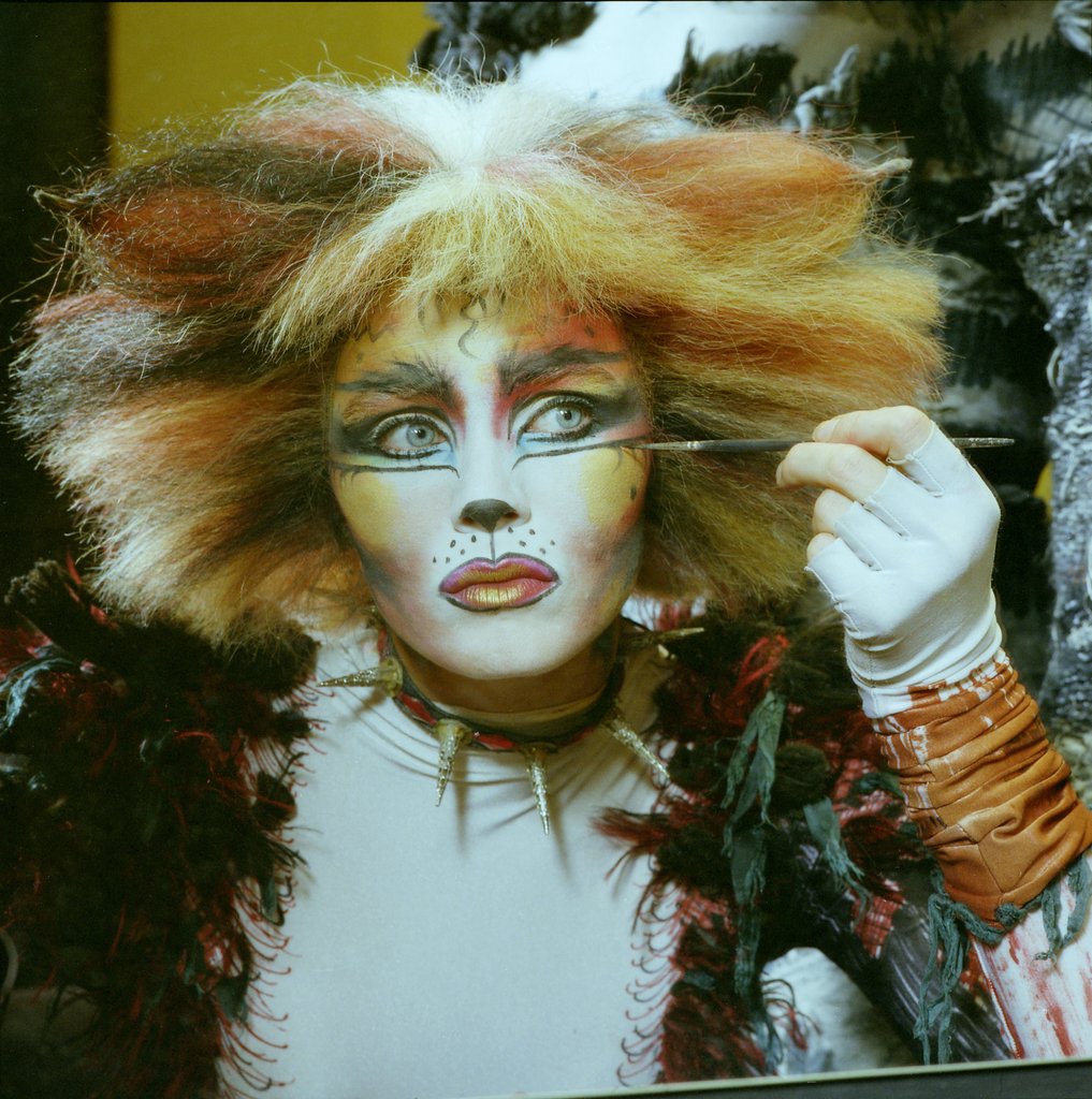 Detail of Nadia Strachen as Bombalurina in Cats by Graham Brandon