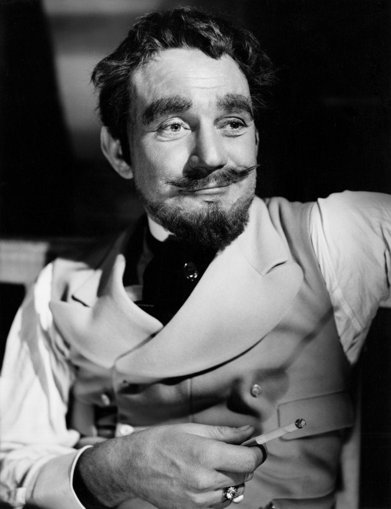 Detail of Trevor Howard in Anton Chekhov's The Cherry Orchard at the Lyric Theatre by Houston Rogers