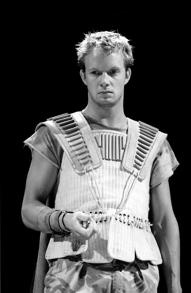 Detail of Rupert Penry-Jones in ShakespeareÕs Timon of Athens at Royal Shakespeare Theatre by Colin Maitland