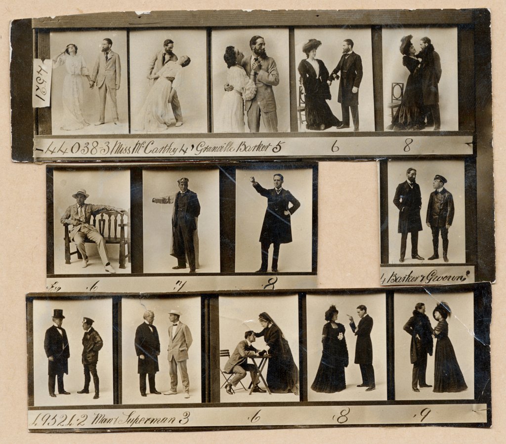 Detail of Harley Granville Barker and Lillah McCarthy in George Bernard Shaw's Man and Superman at the Royal Court Theatre by Houston Rogers