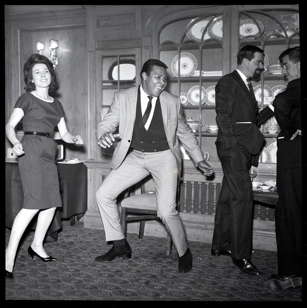 Detail of Chubby Checker doing the Twist by Harry Hammond