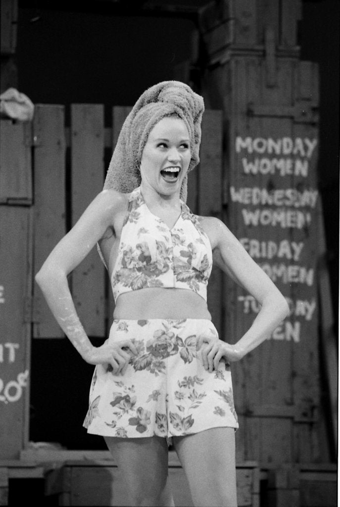Detail of Lauren Kennedy in Richard Rodgers and Oscar Hammerstein's South Pacific at the National Theatre by Graham Brandon