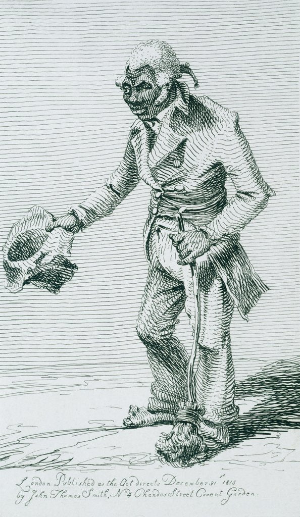 Detail of Charles M'Gee by John Thomas Smith