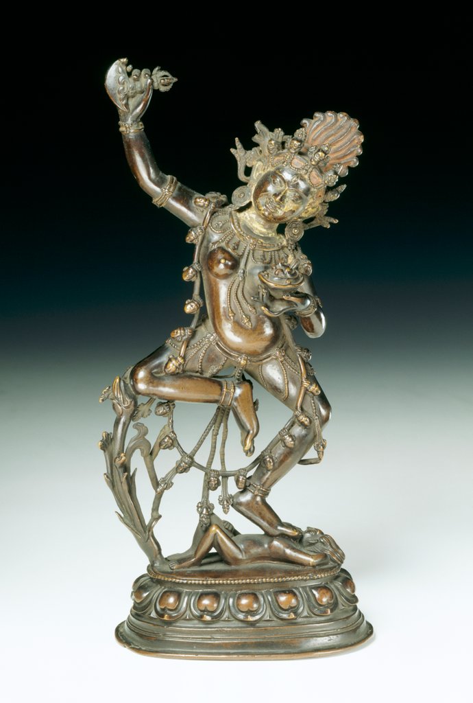 Detail of Vasya-Vajravarahi. Tibet, 16th century by Unknown