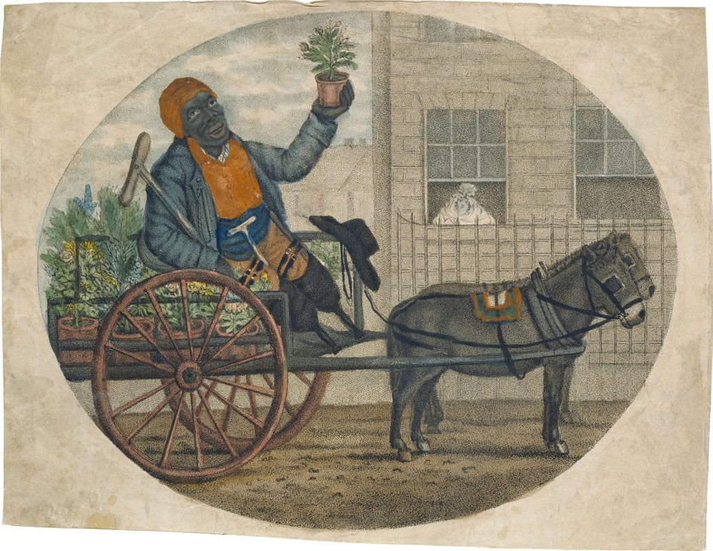 Detail of African Flower Seller by Unknown