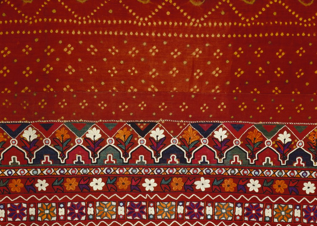Detail of Skirt cloth. Sind, Pakistan, late 19th century by Unknown