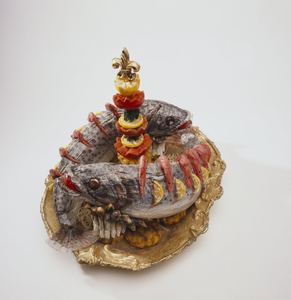 Detail of Banqueting Food for Gounod's Opera, Romeo and Juliet by Alix Stone