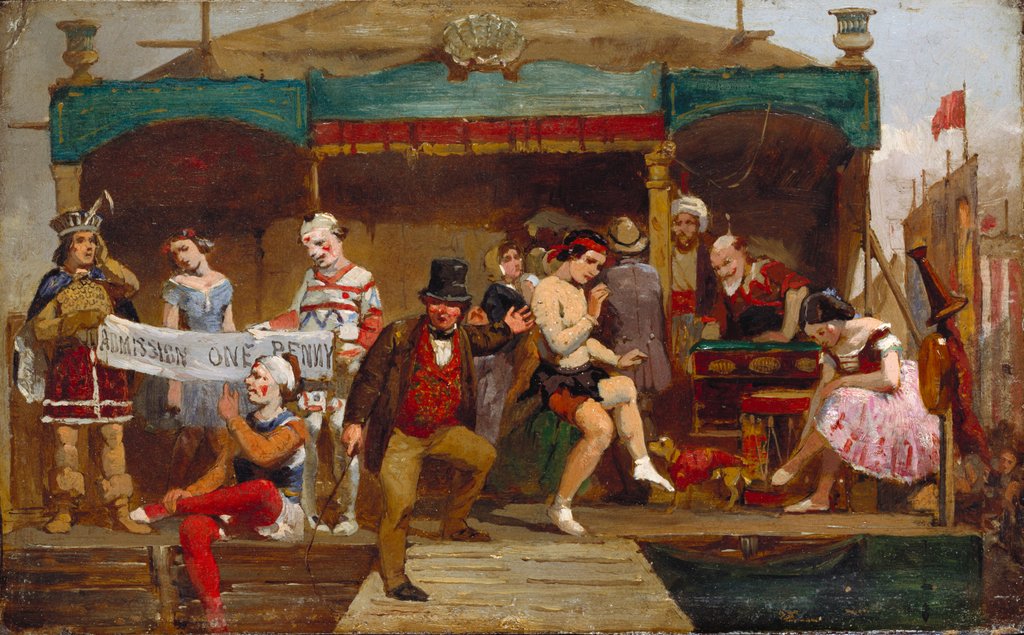 Detail of The Penny Show by Thomas Chambers