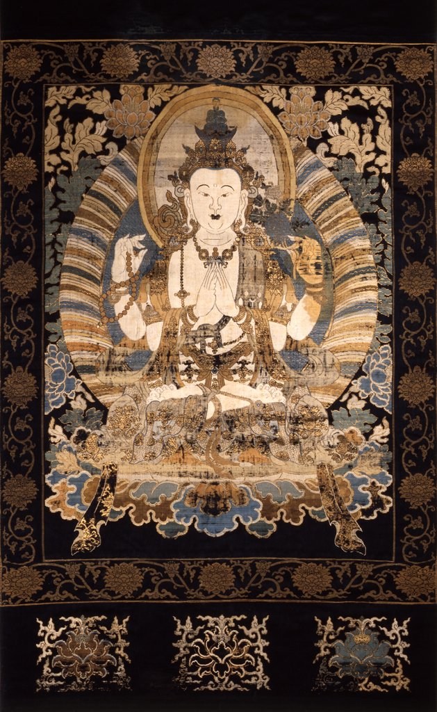Detail of Bodhisattva Guanyin. China, Qing Dynasty, 18th-19th century by Unknown
