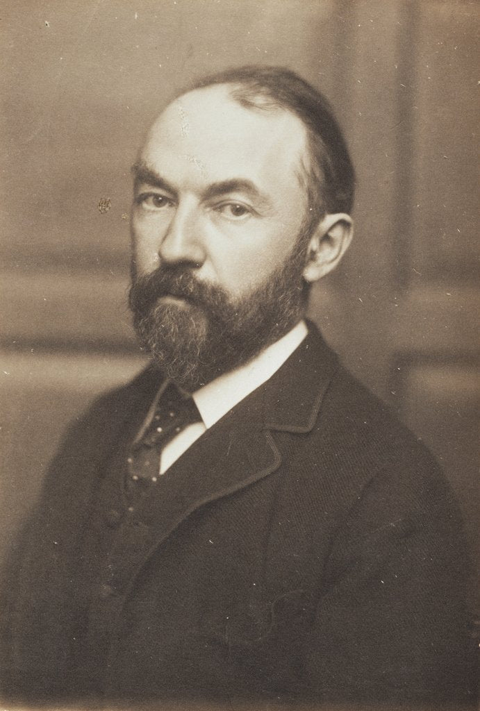 Detail of Thomas Hardy by Frederick Hollyer