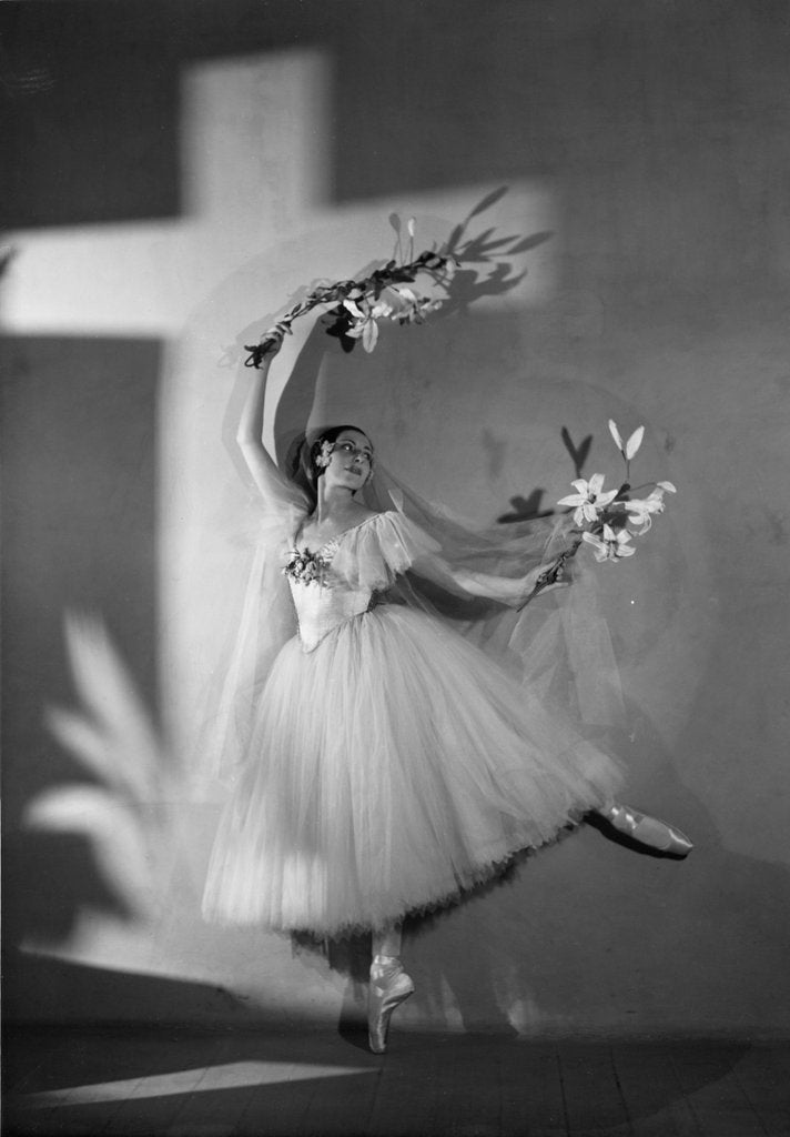 Detail of Alicia Markova as Giselle by Gordon Anthony