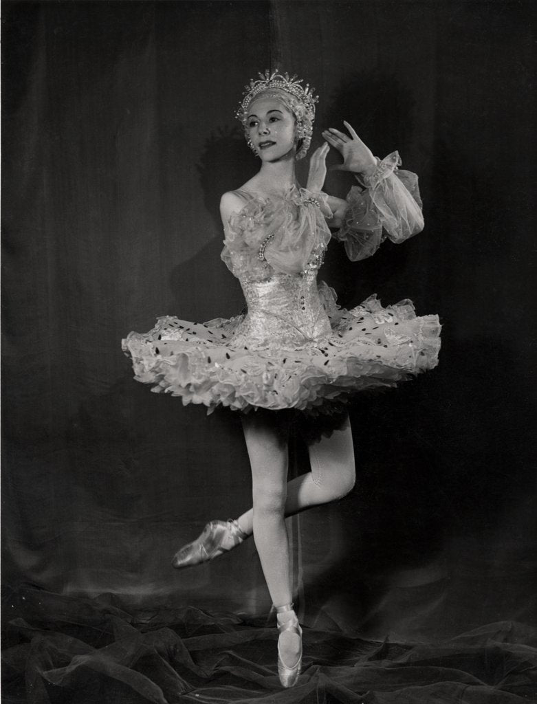Detail of Alicia Markova in Tchaikovsky's The Nutcracker at Festival Ballet by Gordon Anthony