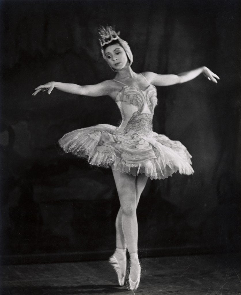 Detail of Margot Fonteyn in Swan Lake by Gordon Anthony