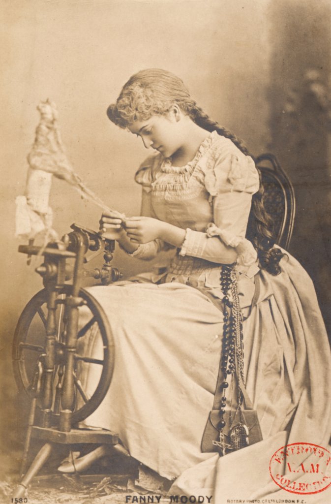 Detail of Fanny Moody in Charles Gounod's Faust by Anonymous