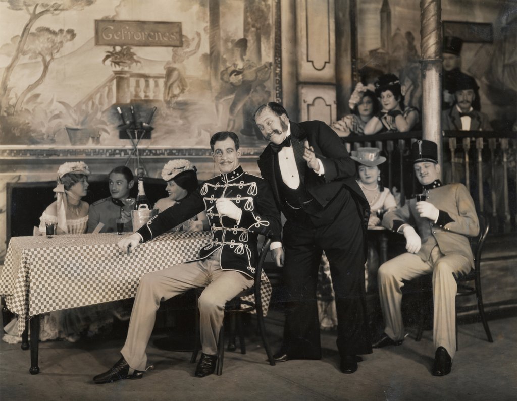 Detail of Noel Coward's Bitter Sweet at His Majesty's Theatre by Sasha