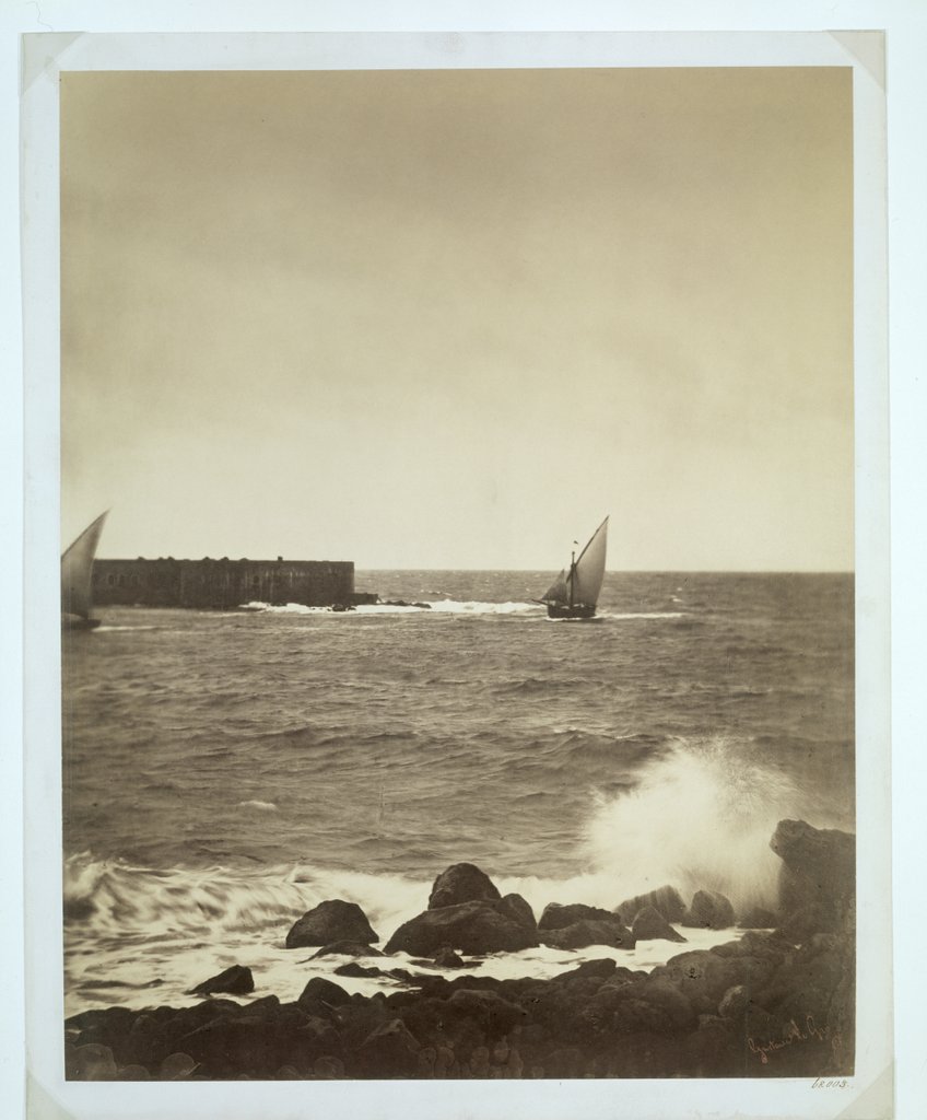 Detail of The Breaking Wave by Gustave Le Gray