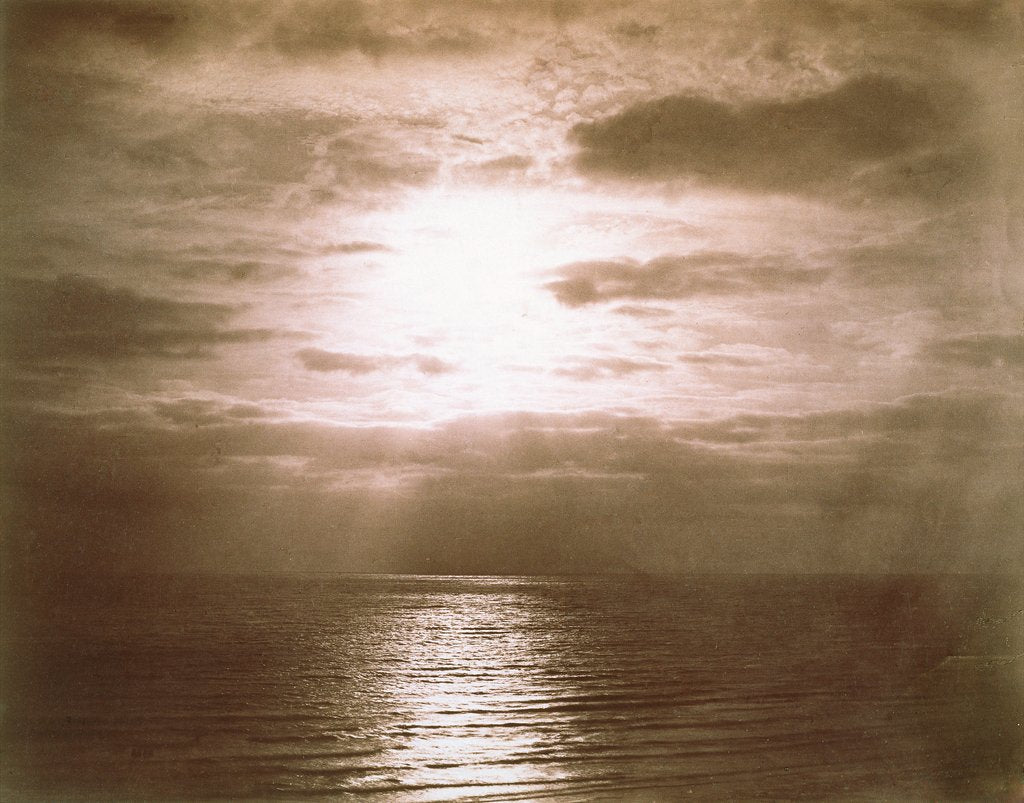 Detail of Vue de Mer - Le Soleil by Gustave Le Gray
