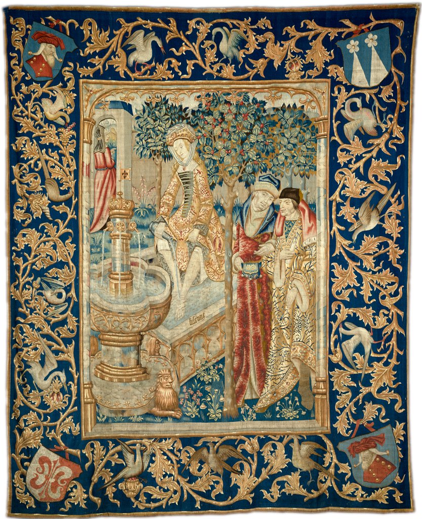 Detail of Tapestry. Flanders, 15th-16th century by Unknown