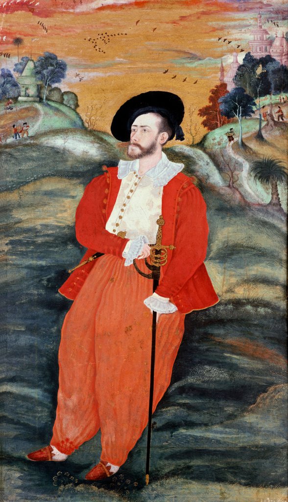 Detail of A European Traveller by Unknown