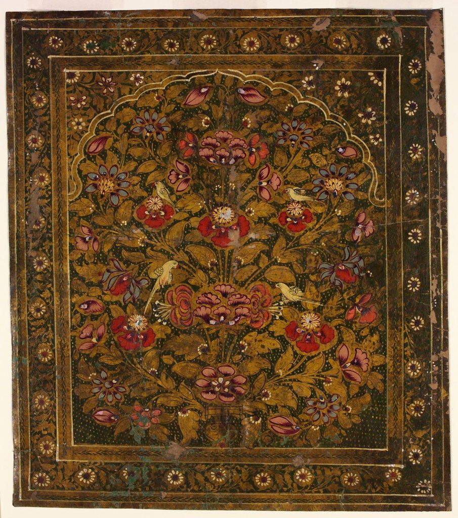 Detail of Leather Mat. Kurnool, India, 19th century by Unknown